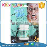 Nontoxic Halloween Zombie Face Painting thumbnail-1