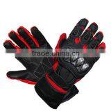 Dark Red And Black Color Racing Gloves thumbnail-1