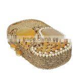 New Agate Gold Crystal Clutches Party Stone Evening Clutch Hard Shell Evening Clutch (88186A-G) thumbnail-2