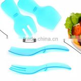 2015 New salad spoon and forks set of salad tools