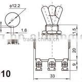 Toggle Switch,toggle Switches With Metal Shake Handle,auto Resetting Toggle Switch thumbnail-3