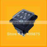3P On-off Light Rocker Switch,TOP Quality Copper Pins Rocker Switches, thumbnail-2