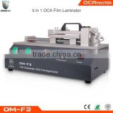 2016 Most Easy to Operate OCAmaster 3 in 1 OCA Film Laminating Machine OM-F3 For LCD Refurbishing