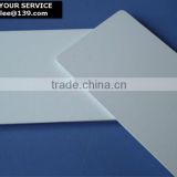 White blank PVC card