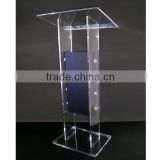 Custom acrylic podium pulpit lectern