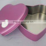Heart Shape Food Grade Customized Tin Can thumbnail-2