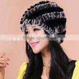 New Fashion Kids Russian Fur Tweed Hat thumbnail-1