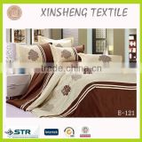 2014 High quality Embroidery COTTON 8PC COMFORTER Bedding set in Queen size