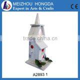 Wooden Christmas Decorated Wooden House thumbnail-2