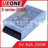 200w 5v Display Board Power Supply Switching Power Supply 5v 40a