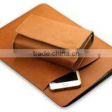 Hot Leather Laptop Sleeve Case For MacBook Air 11",AIR 13",Retina 12,13.3,15.4 Inch,Case For Laptop Bag thumbnail-1