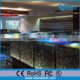 2016 New Design High Top Bar Tables,color Liquid Modern Bar Counter, Liquid Bar Countertops thumbnail-1