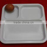 Malaysia Made Melamine Three Compartment Food Plate thumbnail-3