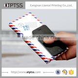 Airmail Printed Bling Women Wallet Long Wallet Hand-held Wallet thumbnail-1