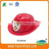 Red Plastic Toy Fire Helmets, Toy Fireman Helmet Hat thumbnail-1