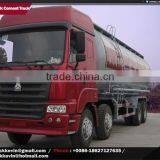 4 Axles 50 Tons 8x4 Bulk Cement Tanker Truck thumbnail-2