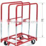 27 1/2" x 38 1/2 Vinyl Coating Red Panel Cart thumbnail-4