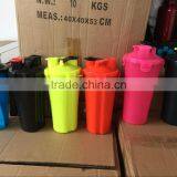 2 in 1 New Arrival 700ml 24 Ounce Dual Thread BPA Free Water Bottle Whey/protein/amino/weight Gainer/nutrition Shaker thumbnail-2