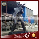 Outdoor Bronze Music Statue Elvis Presley Statue thumbnail-1