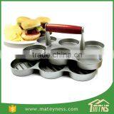 6-Slider Mini Burger Press Durable Aluminum Construction thumbnail-1