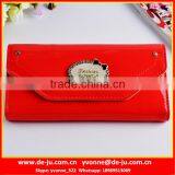 Red Patent Leather Women Wallet 2016 thumbnail-1