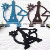 14071809 Custom Personalized Silicone Rubber Cup Coaster Mat thumbnail-1