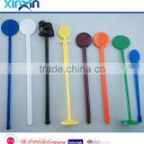 Plastic Swizzle Sticks, Round Head Cocktail Stirrer, Plastic Muddler thumbnail-1