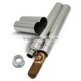 Stainless Steel Cigar Tubes Hip Flask 2 oz thumbnail-2