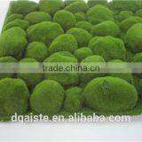 Indoor Decoration Flocking Moss Rock Shape Wall Moss Panel Backdrop thumbnail-4