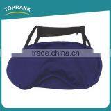 Toprank Soft Polyester Sleeping Eye Mask Travel Airplane Eye Cover Sleeping Eye Blindfold Eyeshade With Micro Bead Stuffing thumbnail-2