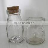 Manufacturer Glass Pudding Bottle With Cork thumbnail-1