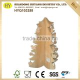 unfinished home wooden tree decoration wholesale