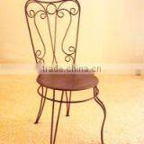 Wrought Iron Dining Chair thumbnail-1