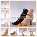 Fiberglass Boutique Measurements Display Foot Mannequin thumbnail-1