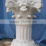 White Morden Design Wedding Decoration Marble Pedestal Stand for Flower thumbnail-3