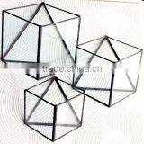 Home Decorate- 3 Sizes Modern Geometric Stained Glass Terrariums thumbnail-2