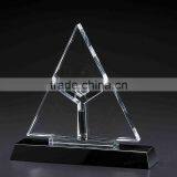 OEM Design Lucite Acrylic Pyramid Display Stand thumbnail-1
