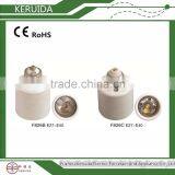 E27 to E40 Lamp Holder Converter/E27-E40 Lampholder Adapter thumbnail-2
