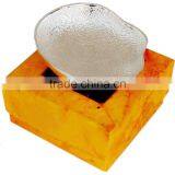 Silver Plated Leaf Bowl thumbnail-1