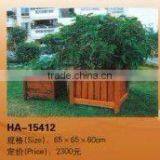 (HA-15411) ISO,CE Certificate Excellent Quality Modern Wooden Flowerpot Outdoor thumbnail-1