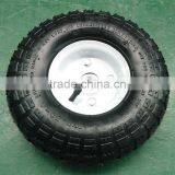 10inch 3.50-4 Metal Rim Air Pneumatic Wheel for Hand Truck thumbnail-3