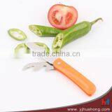 Multifunction Stainless Steel Folding Fruit Knife With Plastic Handle thumbnail-1