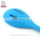 Integrated Seamless Design Silicone Handle Slotted Spoon thumbnail-5