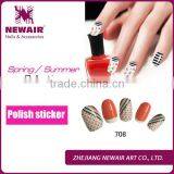 VIVI 12 Pcs Tropical Fish Cute Nail Polish Strips thumbnail-1