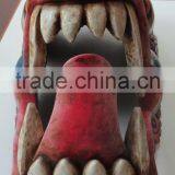 Dragon Mask Wall Hanging Decor Handmade in Nepal thumbnail-3