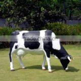 Resin Life Size Grazing Cow thumbnail-1