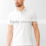 Sell Lots of Pure White POLO Shirt Unisex Short Sleeve POLO Unlined Upper Garment Wholesale thumbnail-2