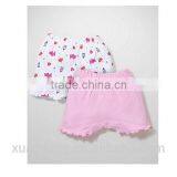 100% Cotton Breathable Hot Sale Girls Spandex And Free Size Toddler Pants thumbnail-1