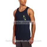 Men's 100%polyester Dry-fit Fitness Gym Vest Factory OEM thumbnail-1