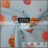 Custom New Design 100% Cotton Printed Crepe Fabric thumbnail-2